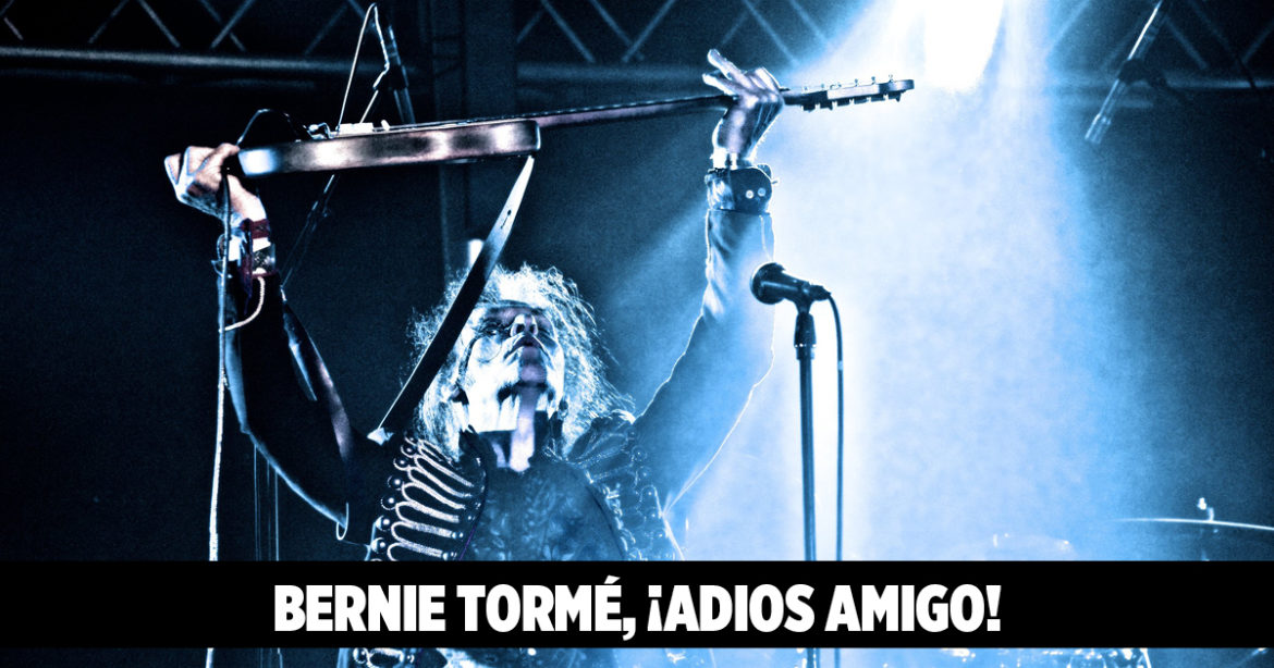 Bernie Tormé, ¡Adios Amigo! Bernie Tormé This Is Rock Revista Especializada - Classic Rock Hard Rock Heavy Metal Prog Rock Blues Rock