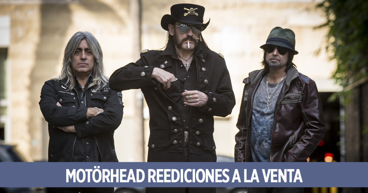 Los 5 Discos que Faltaban de Motörhead Mañana a las tiendas Motorhead