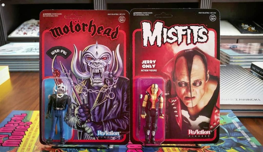 Misfits y Mötorhead viven para siempre en sus figuras de acción