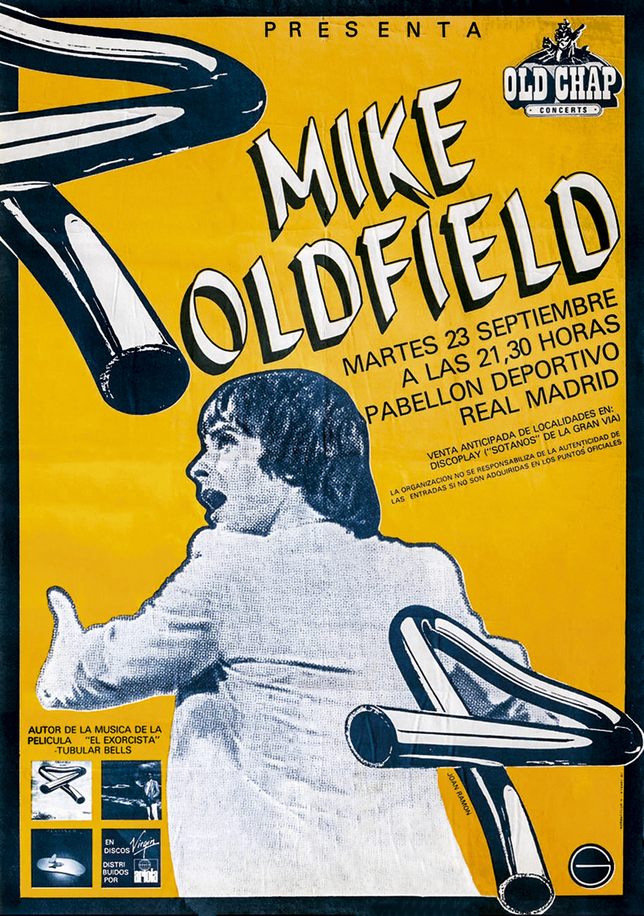 Mike Oldfield Los Conciertos en España 3