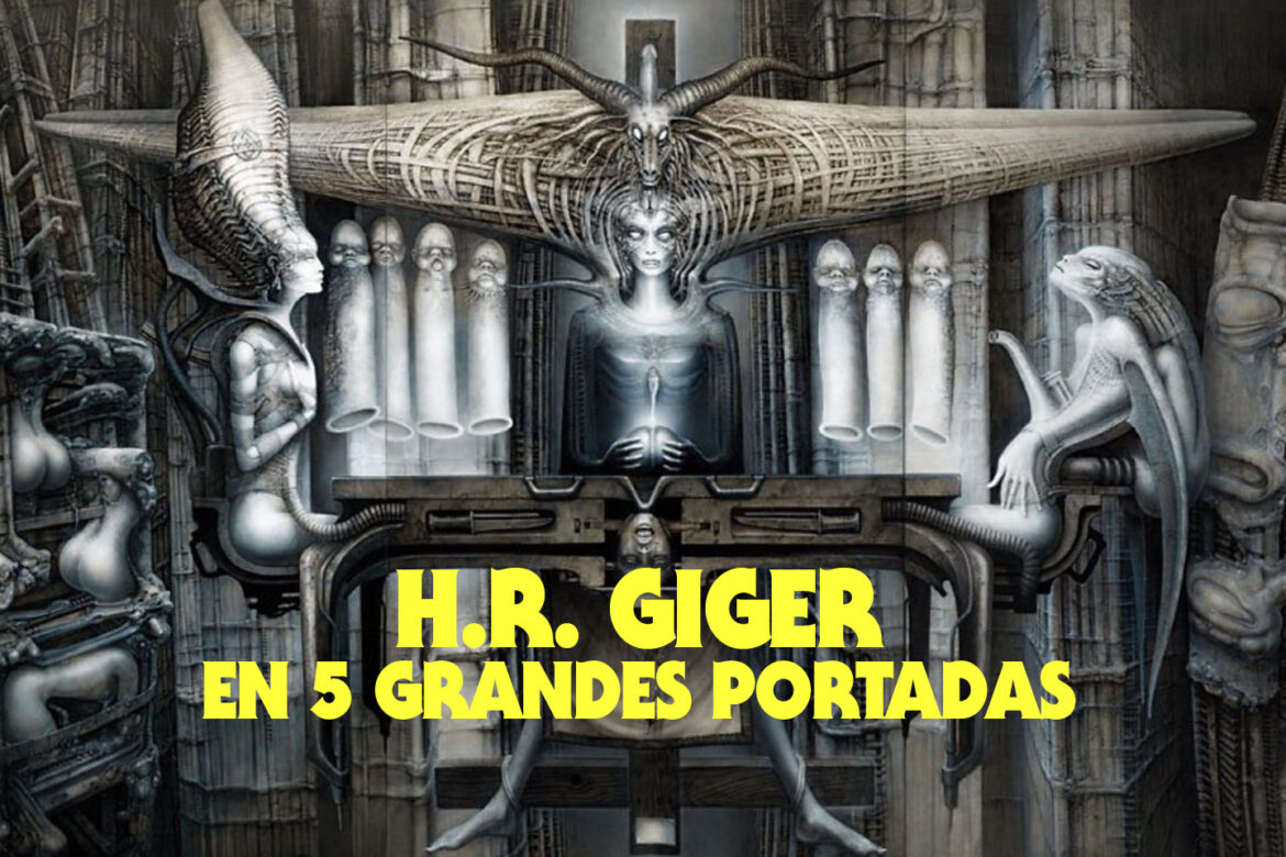 H.R. Giger en 5 Grandes Portadas - This Is Rock Revista