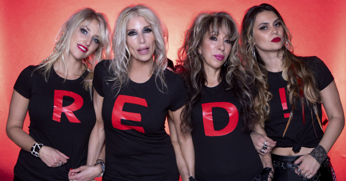 Las Hard Rockeras Vixen presentan ‘Red’ Vixen Mark Weiss