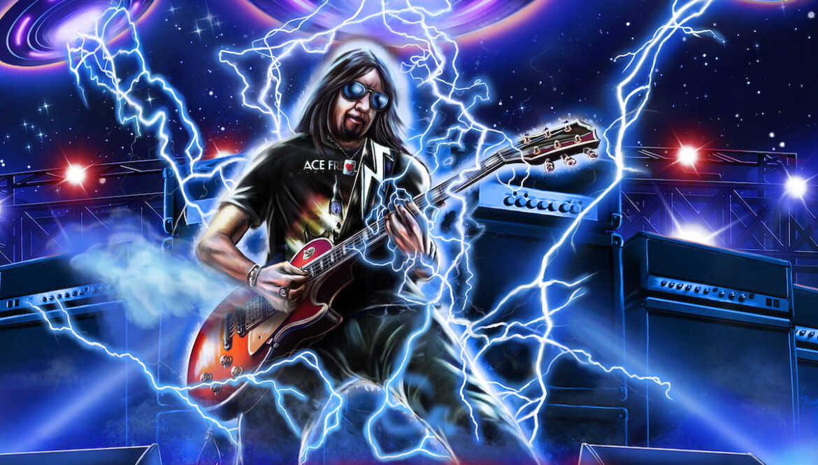Ace Frehley presenta ‘10,000 Volts’ Ace frehley 10000 volts album cover 3000px 1