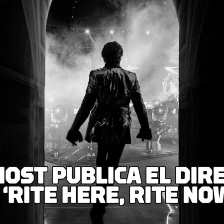 Ghost publica el directo Rite Here, Rite Now