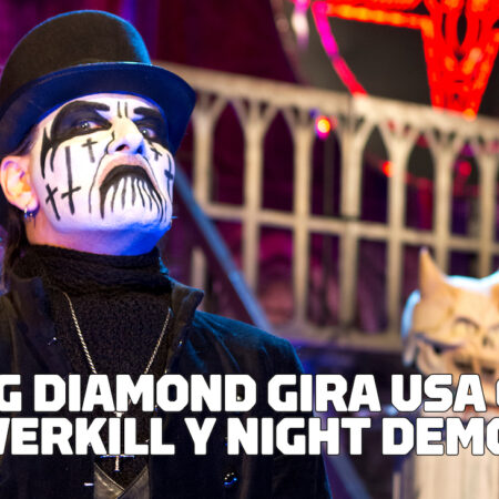 King Diamond gira USA con Overkill y Night Demon