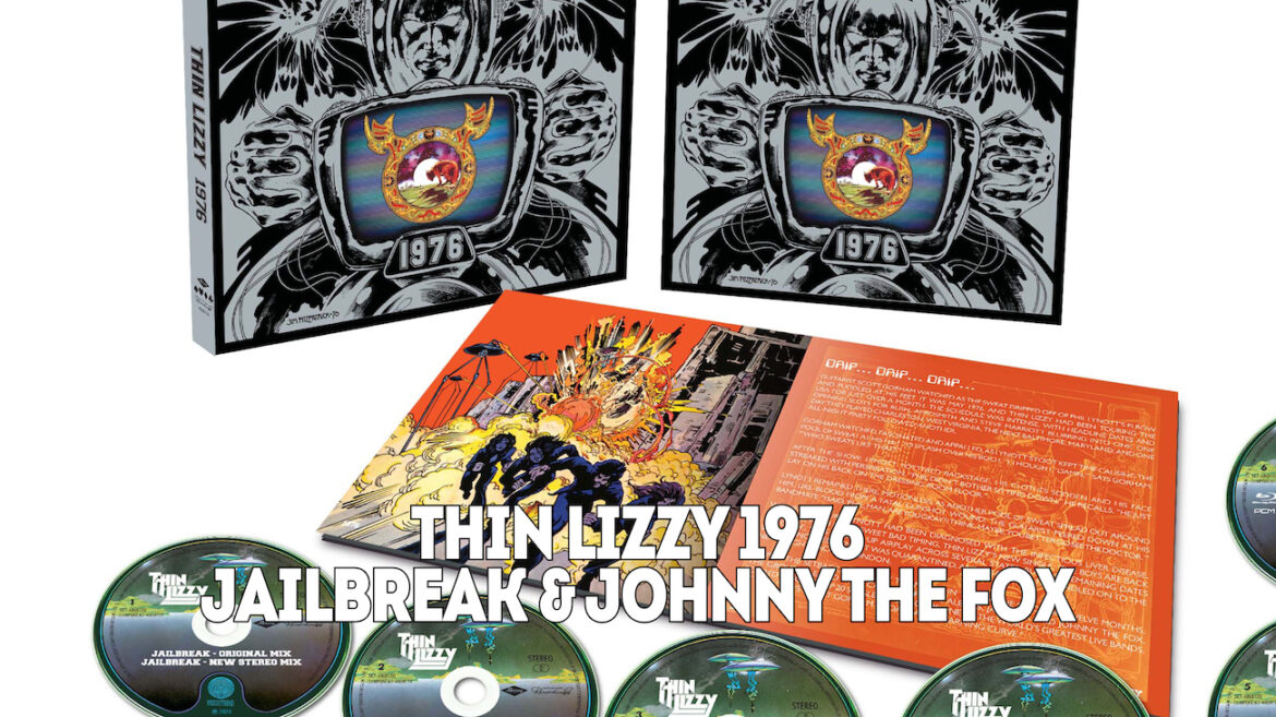 Thin Lizzy 1976 Jailbreak Johnny The Fox