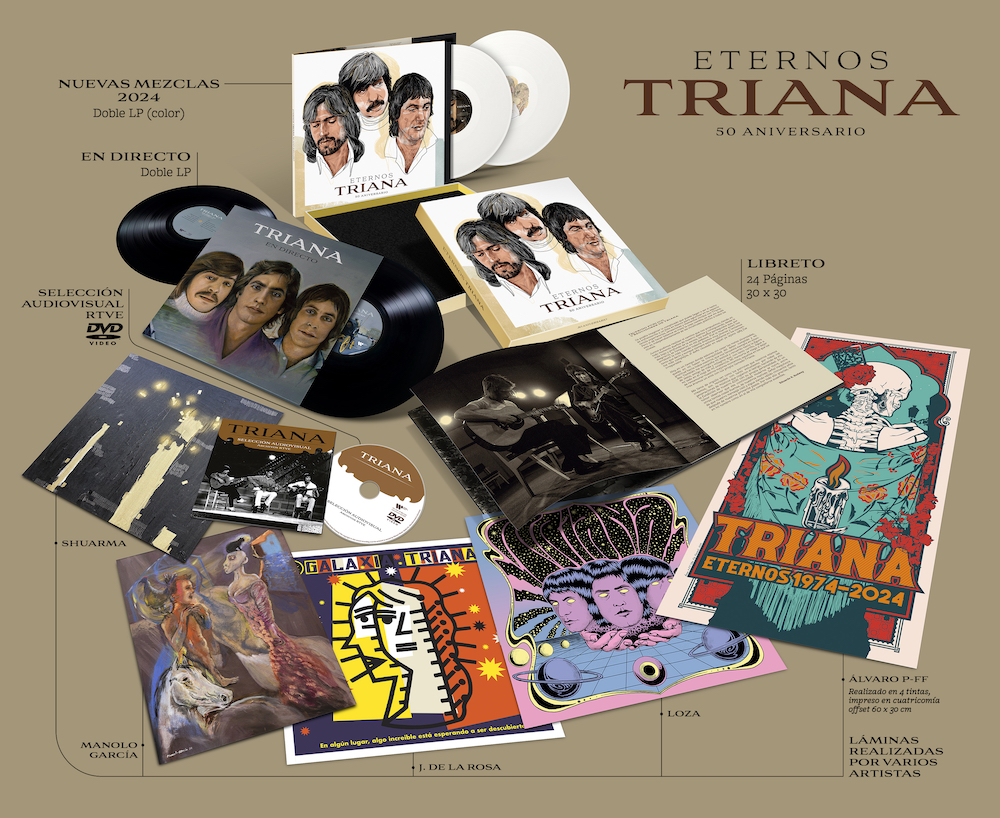 Triana 50 Aniversario Eternos Triana mañana a la venta