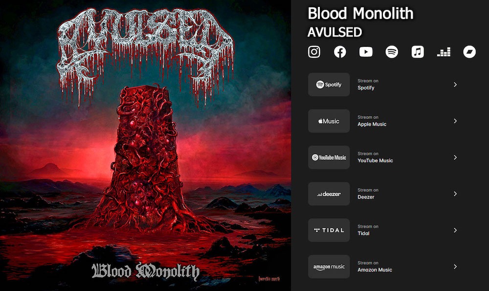 Nuevo Trallazo de Avulsed con Blood Monolith