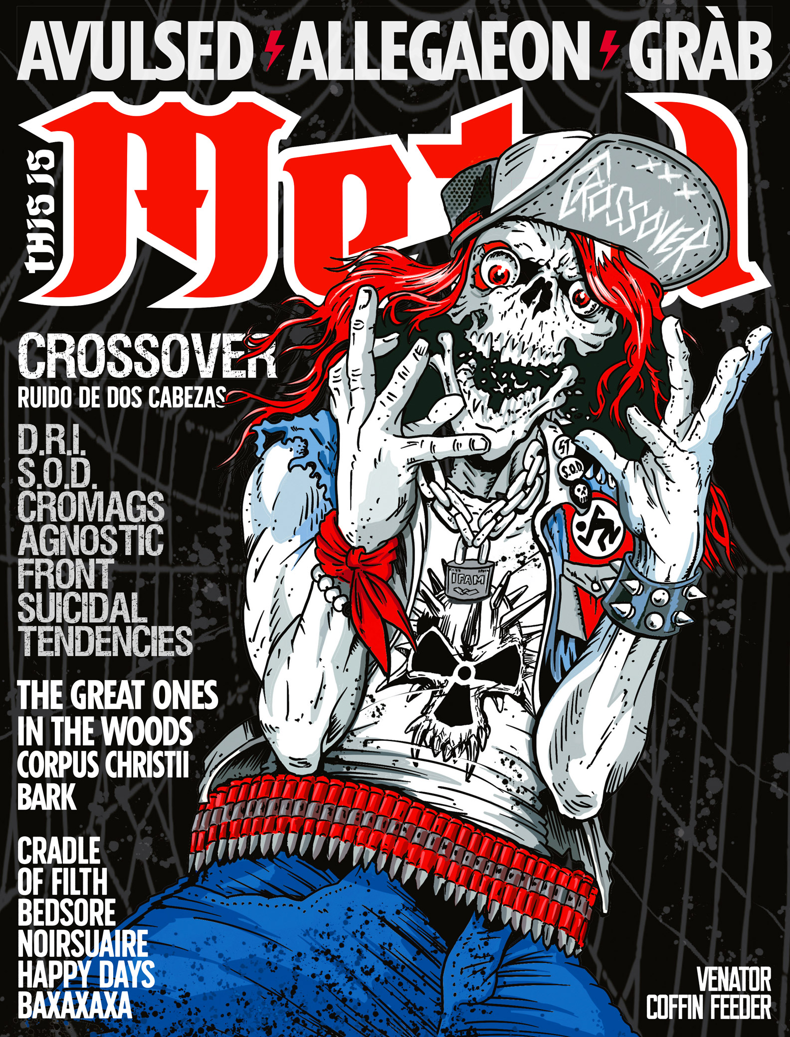 048 Portada This Is Metal Crossover Avulsed The Great Old Ones Allegaeon Gràb In The Woods Bark