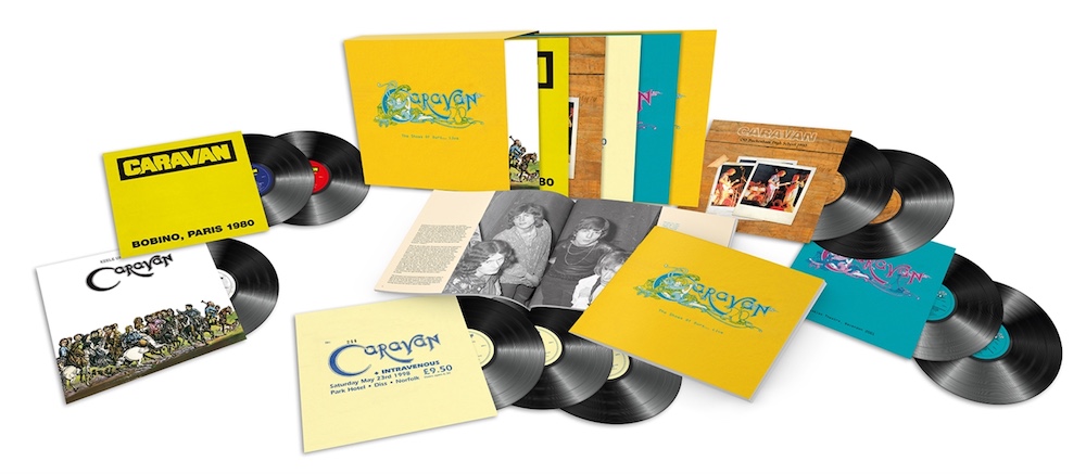 Caravan presenta una caja exclusiva de 10 lps the shows of ours… live