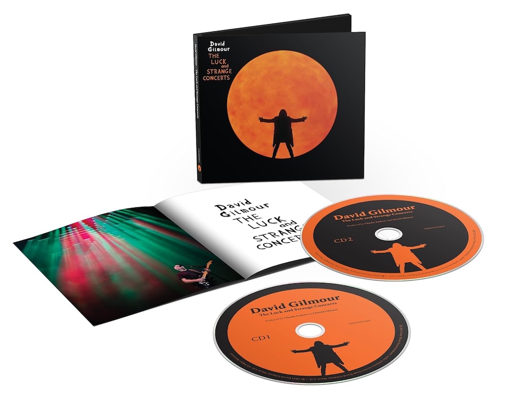 David gilmour this is rock the luck and strange concerts cd size digipack