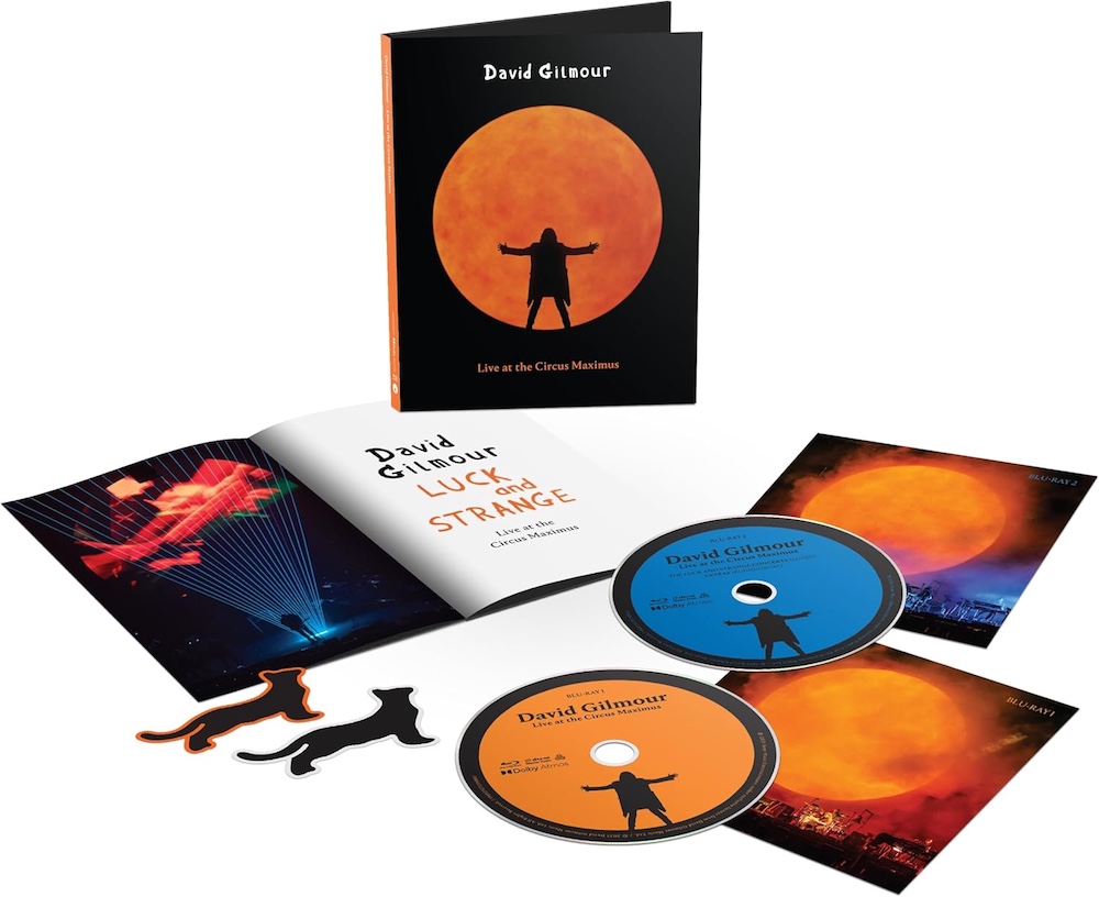 This is rock david gilmour live at the circus maximus blu ray box