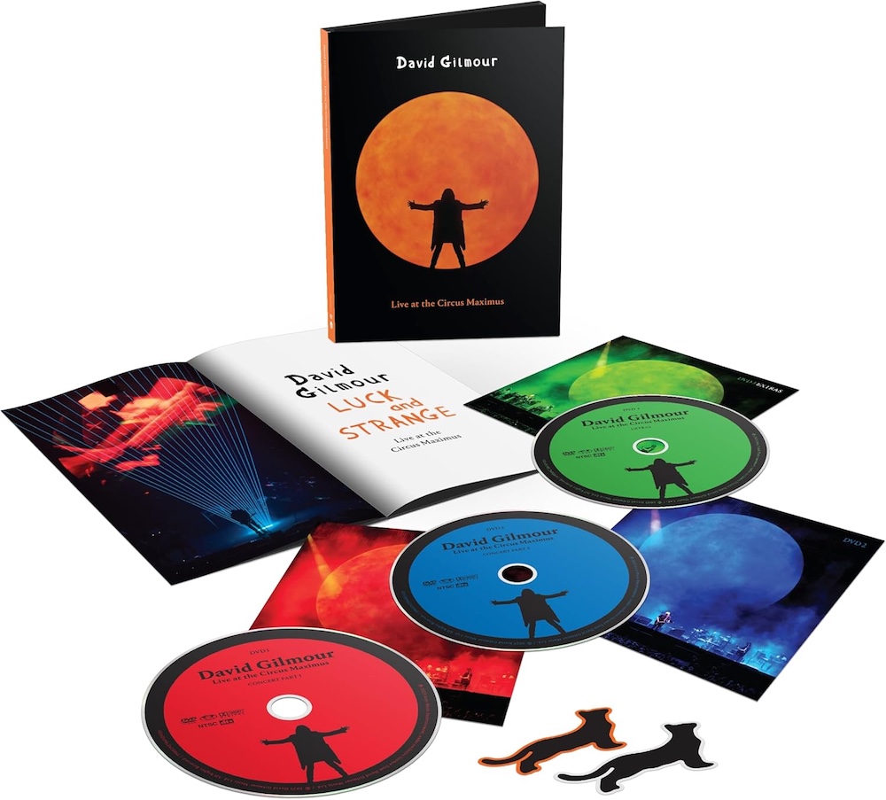 This is rock david gilmour live at the circus maximus hd cd:dvd digipack