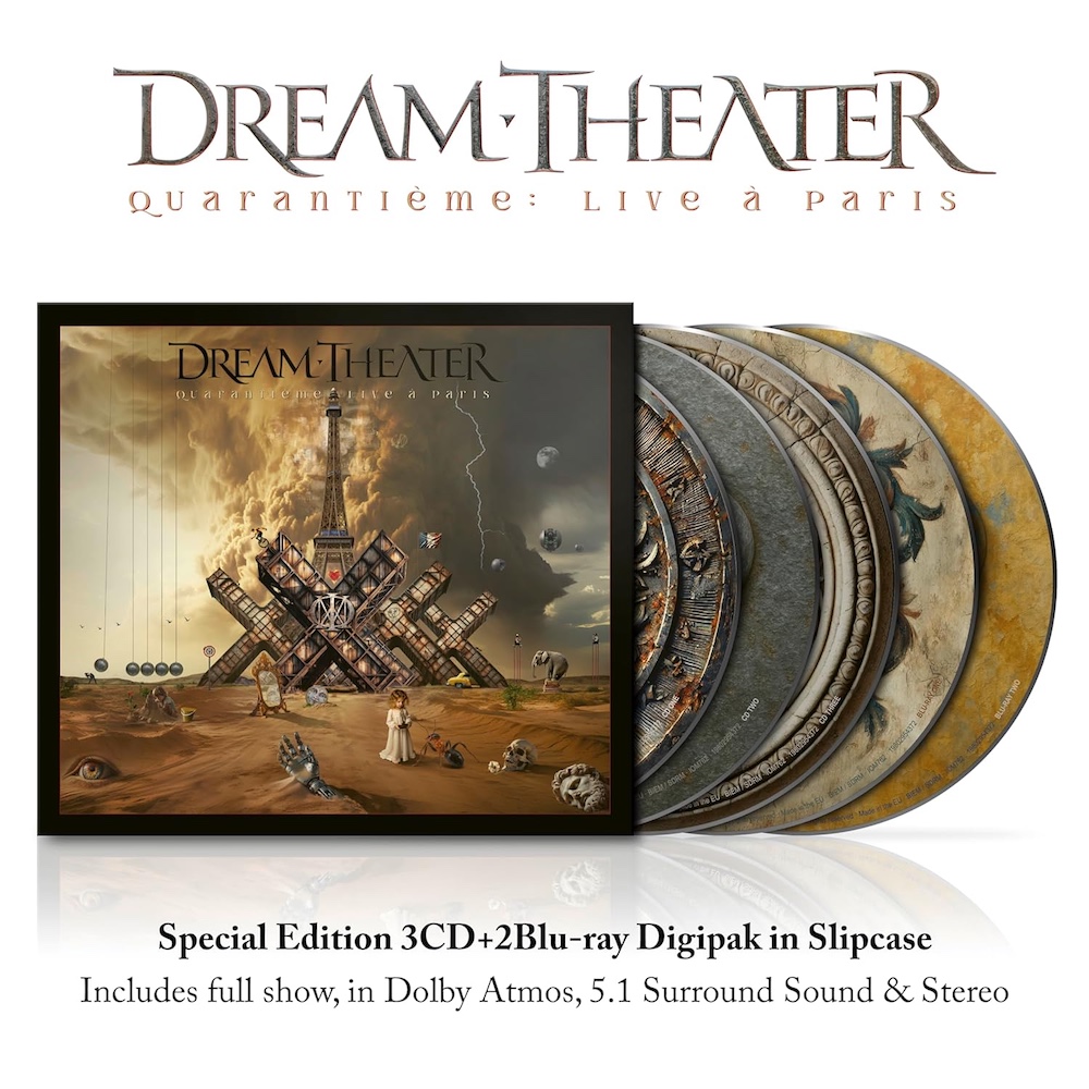 Dream theater celebra 40 años con un nuevo directo cd