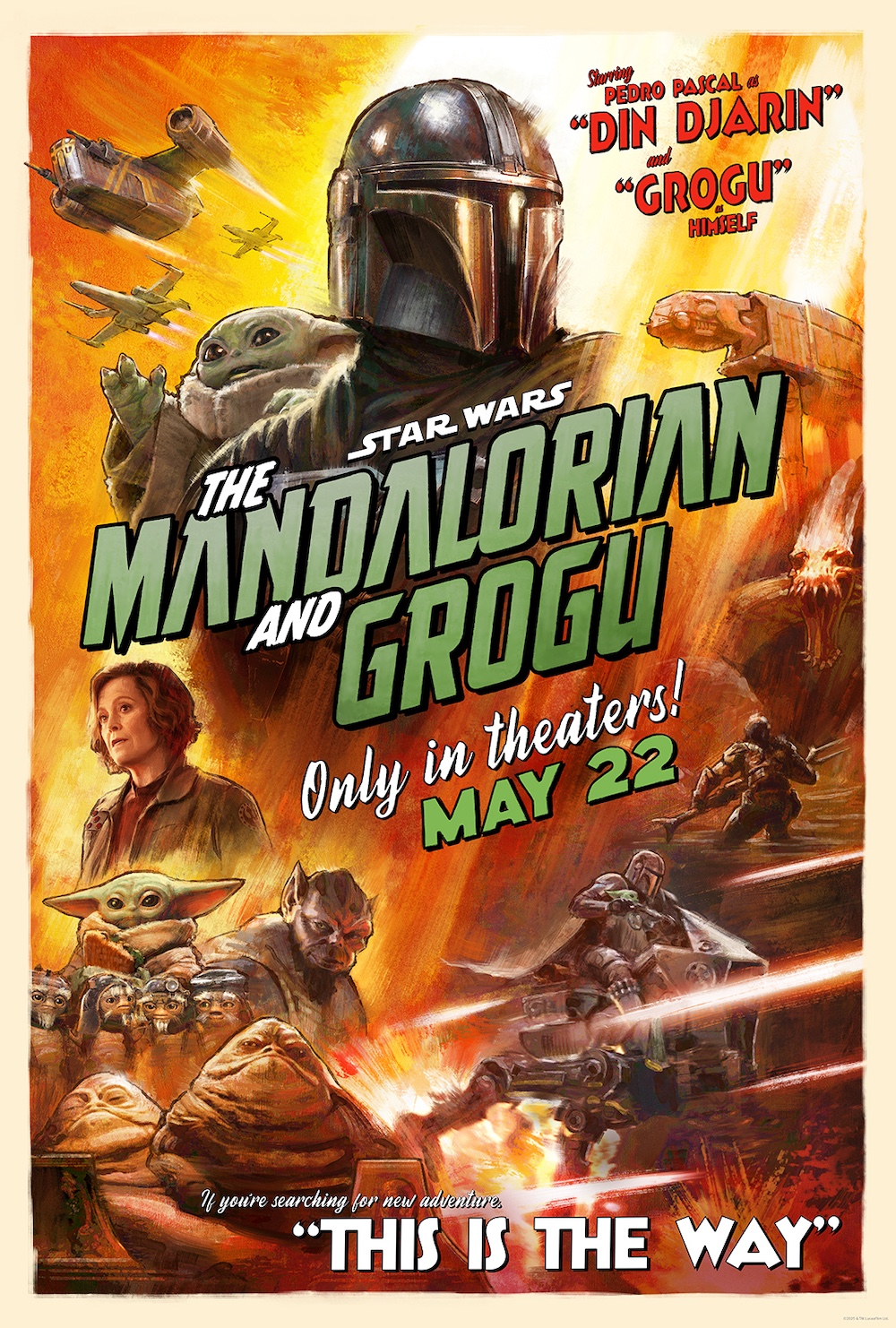 The mandalorian & grogu