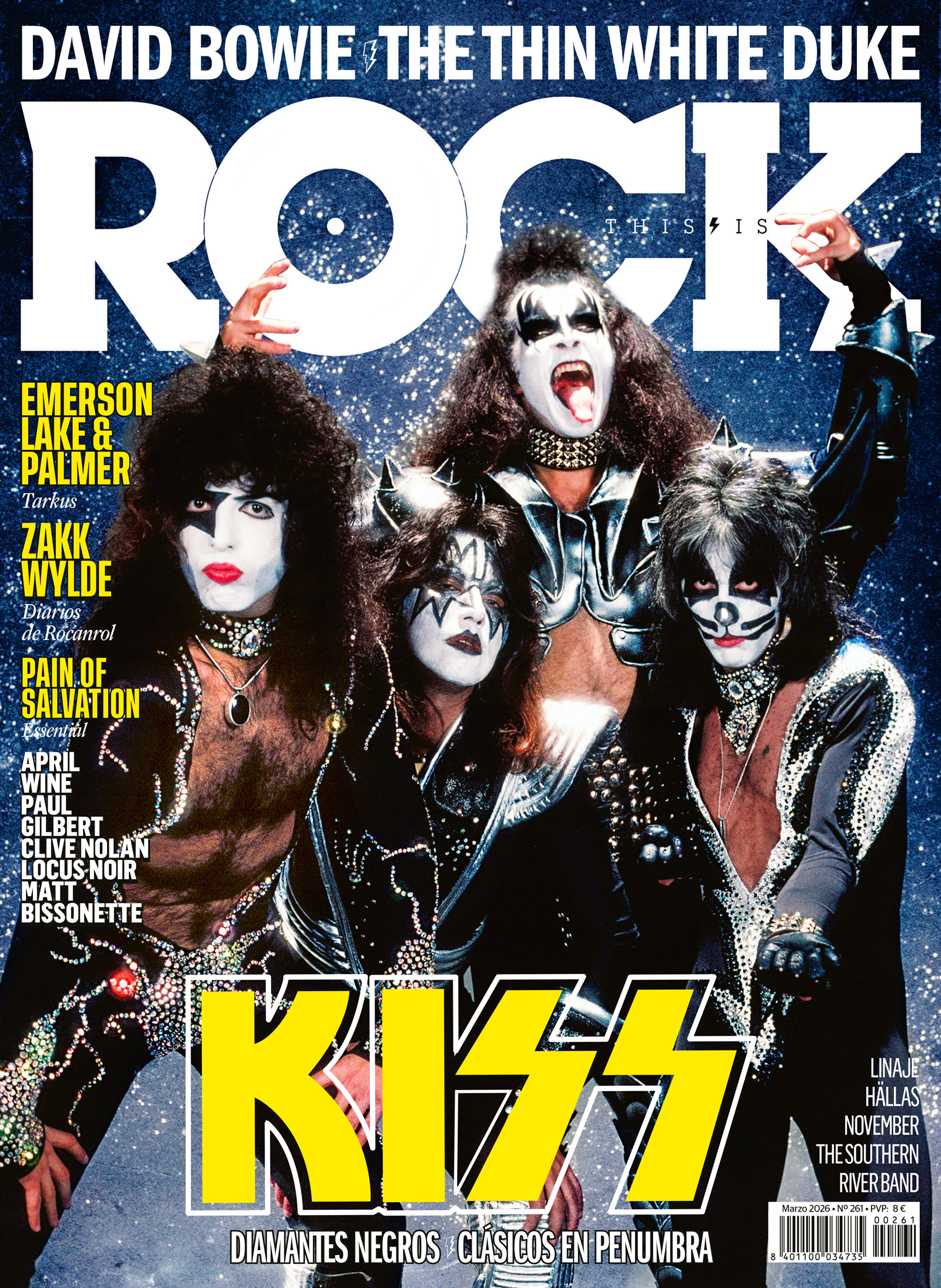 0 This Is Rock 261 Marzo 2026 Kiss David Bowie Emerson Lake Palmer