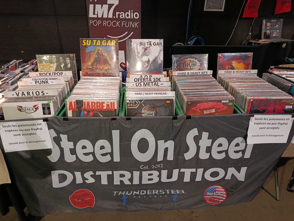 SteelOnSteel en la Feria Del Disco en Nexagram Center