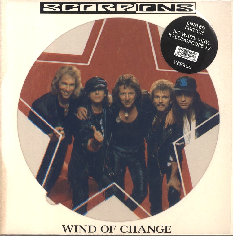 Scorpions Wind Of Change 12 Limited Edition White Vinyl