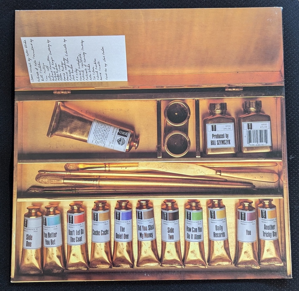 The Who Face Dances This Is Rock Revista Magazine