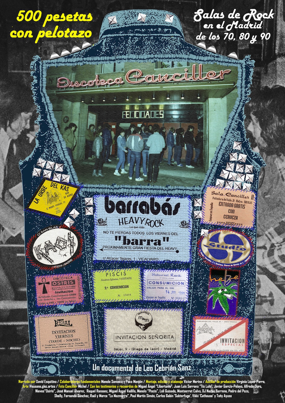 500 Pesetas Con Pelotazo, un documental sobre las salas de rock en el Madrid de los 70, 80 y 90 This Is Rock Revista Magazine
