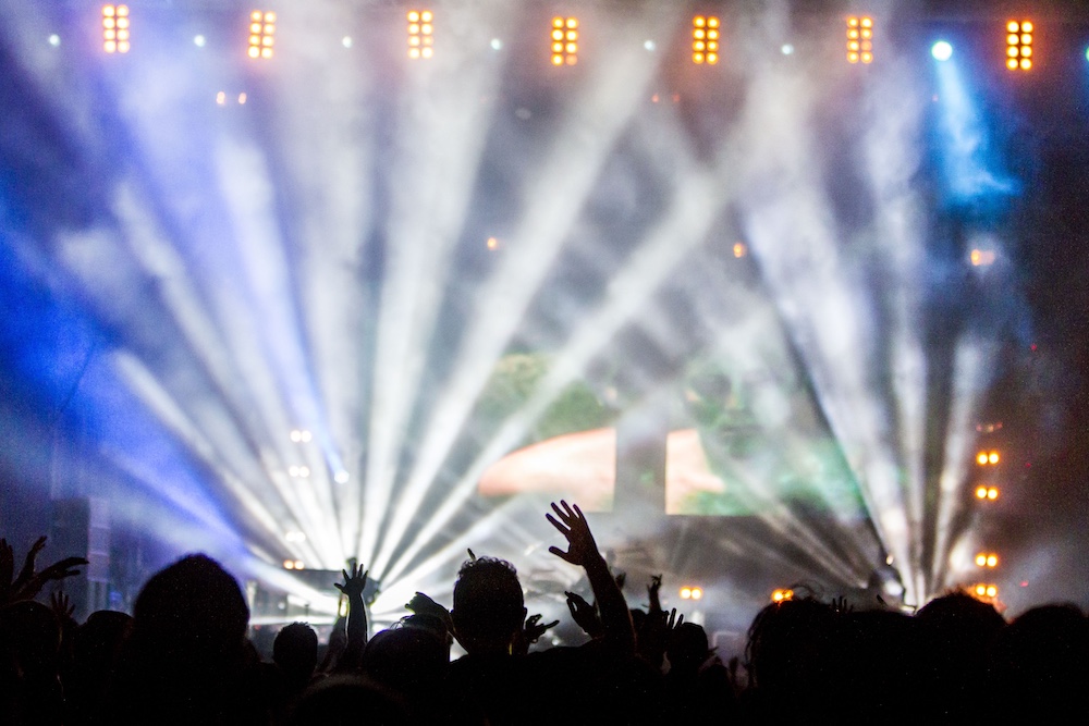 Produccion de eventos musicales iluminacion