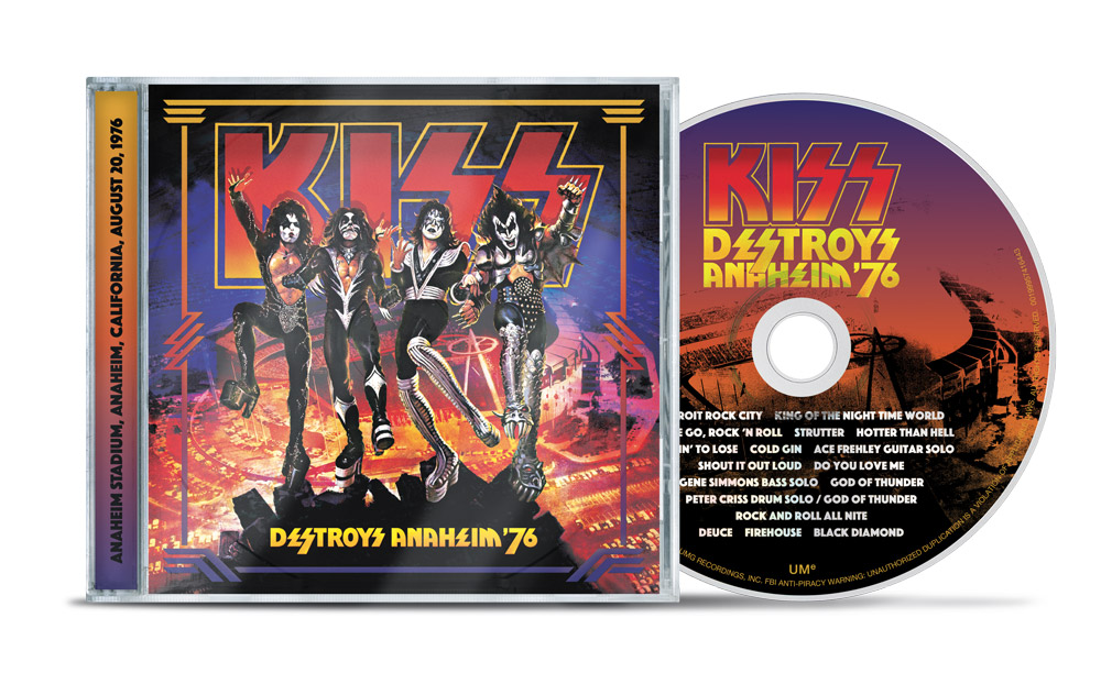 KISS Destroys Anaheim 76 Wide CD PackShot